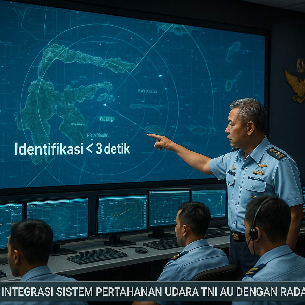 Integrasi Sistem Pertahanan Udara TNI AU dengan Radar Nasional
