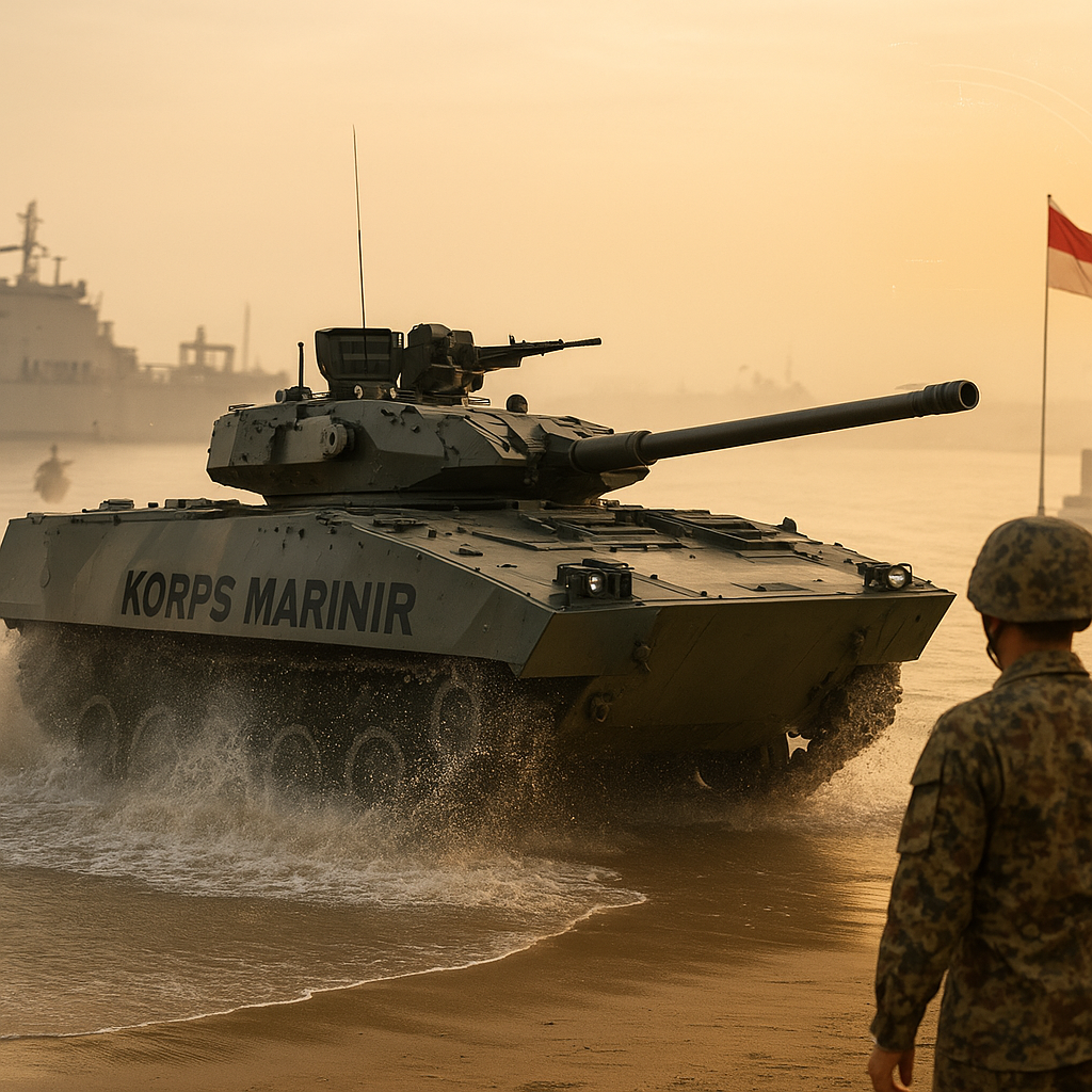 Optimalisasi Kebutuhan Alutsista Marinir: Pengadaan Tank Amfibi Kaplan MT