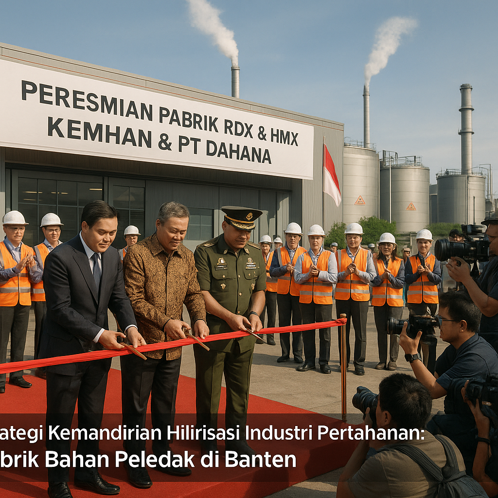 Strategi Kemandirian Hilirisasi Industri Pertahanan: Pabrik Bahan Peledak di Banten