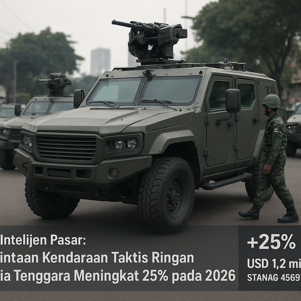 Data Intelijen Pasar: Permintaan Kendaraan Taktis Ringan di Asia Tenggara Meningkat 25% pada 2026