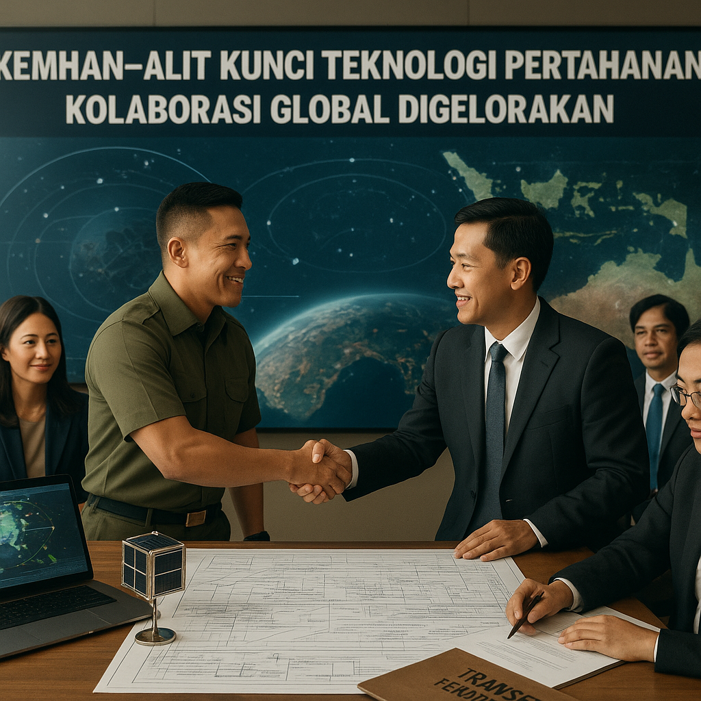 Kemhan–ALIT Kunci Teknologi Pertahanan: Kolaborasi Global Digelorakan
