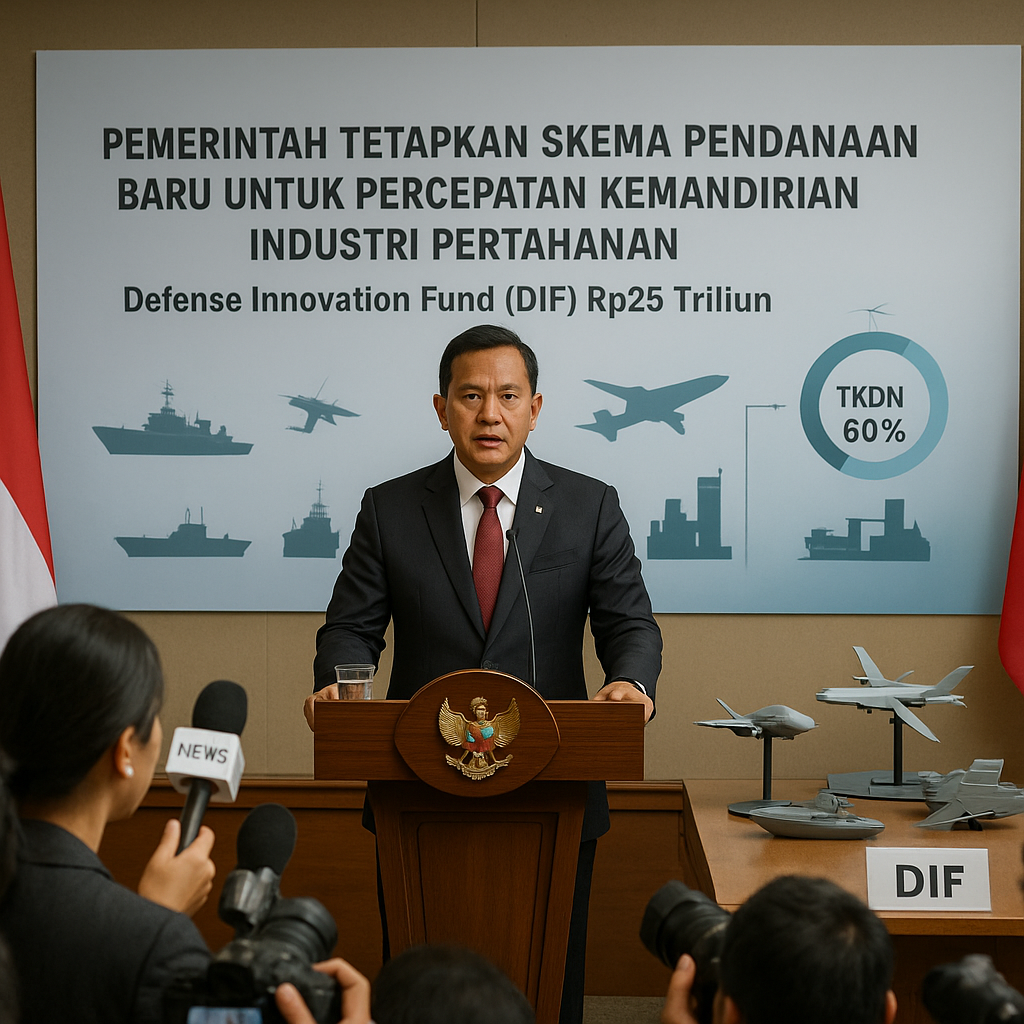 Pemerintah Tetapkan Skema Pendanaan Baru untuk Percepatan Kemandirian Industri Pertahanan