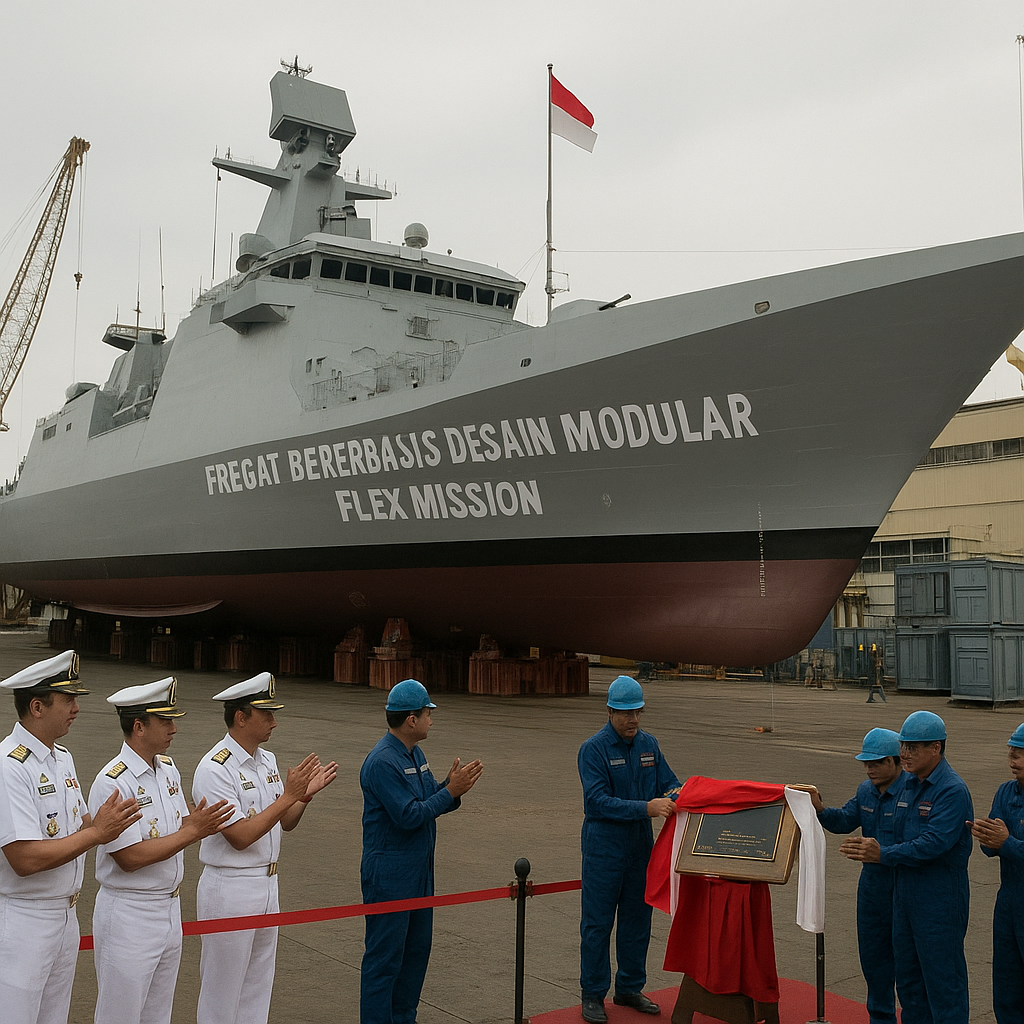 PT PAL Luncurkan Fregat Berbasis Desain Modular untuk MEF TNI AL