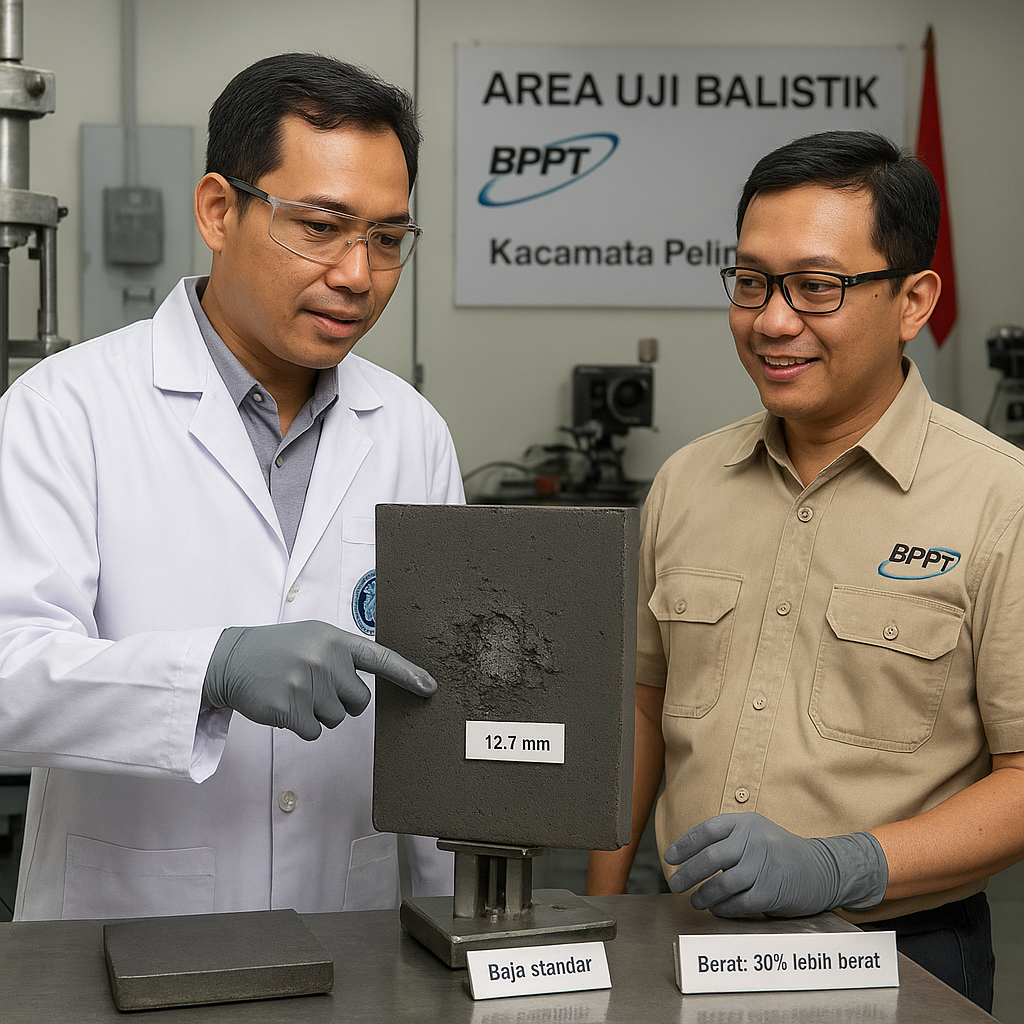 Kolaborasi Riset BPPT-ITB Kembangkan Material Komposit untuk Kendaraan Tempur