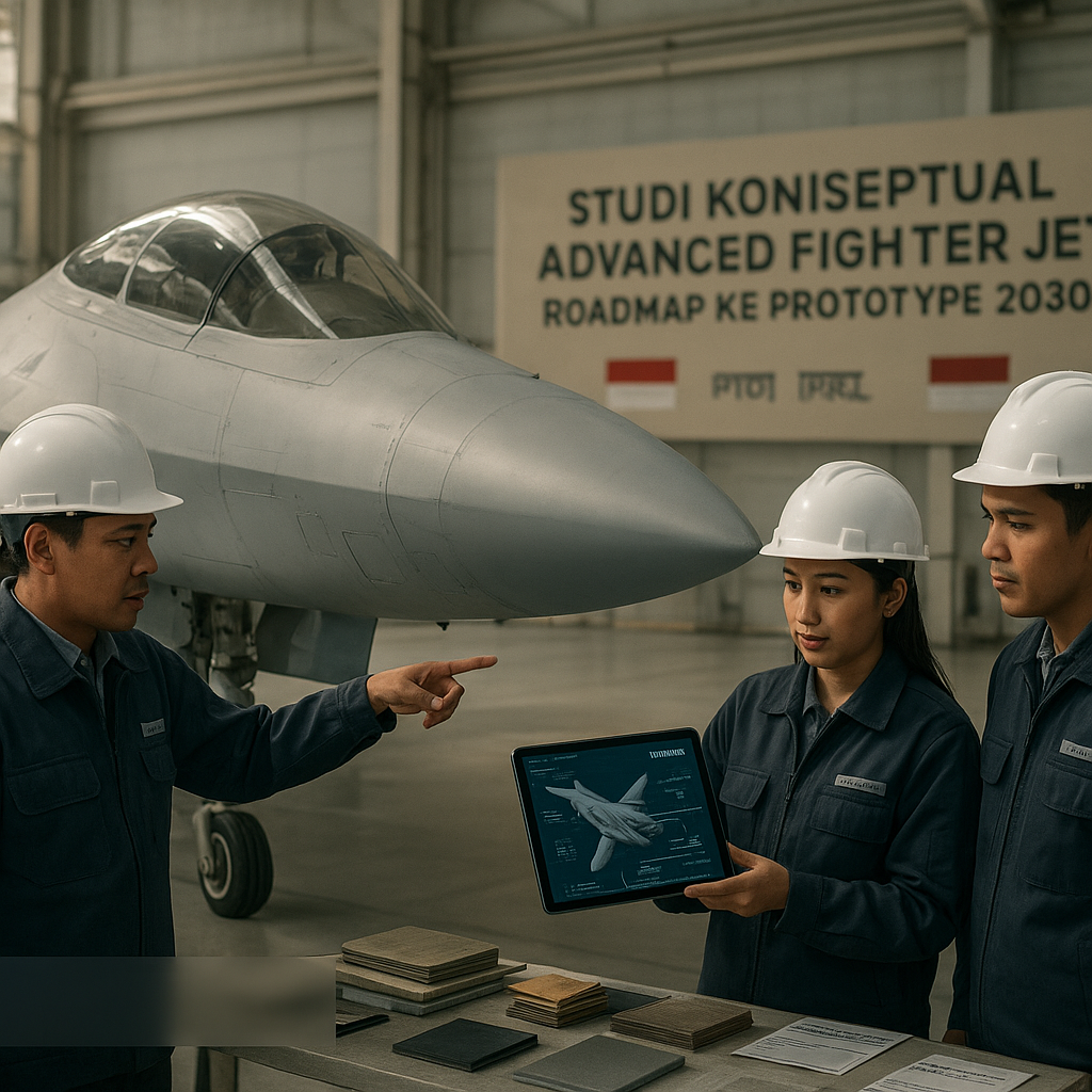 PTDI & PT PAL Optimalkan Strategi Kemandirian Pembuatan Pesawat Tempur Advanced Fighter Jet