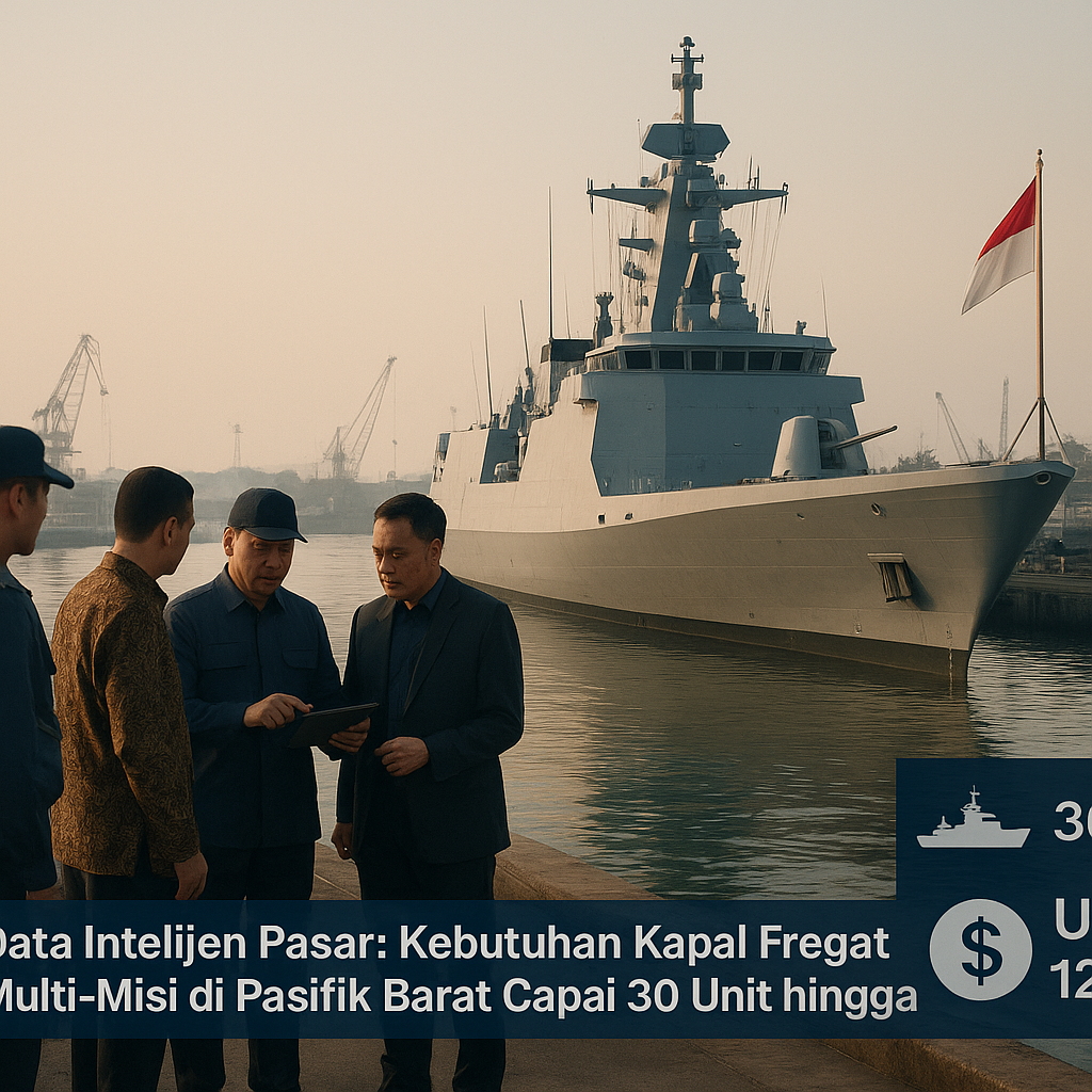 Data Intelejen Pasar: Kebutuhan Kapal Fregat Multi-Misi di Pasifik Barat Capai 30 Unit hingga 2030