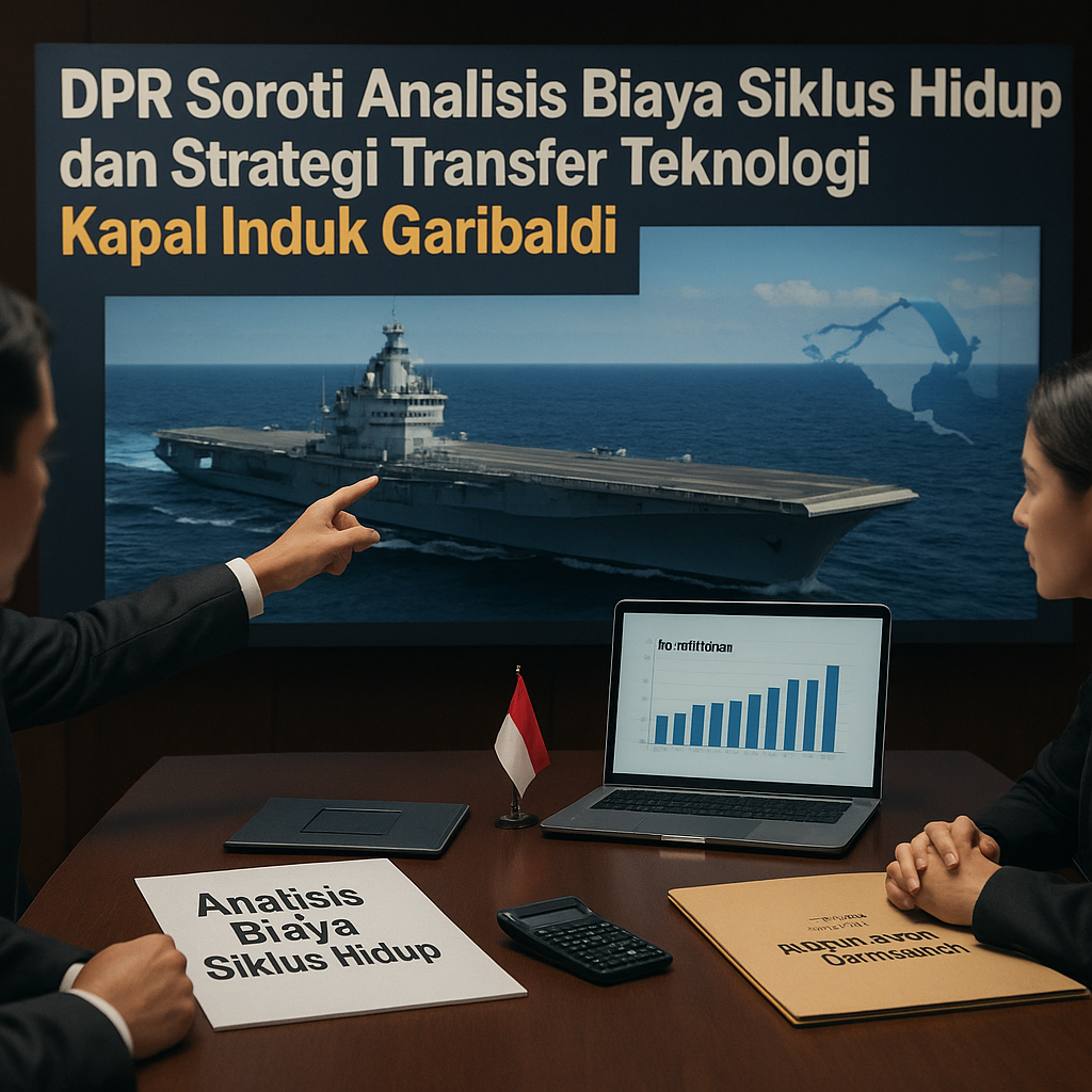 DPR Soroti Analisis Biaya Siklus Hidup dan Strategi Transfer Teknologi Kapal Induk Garibaldi