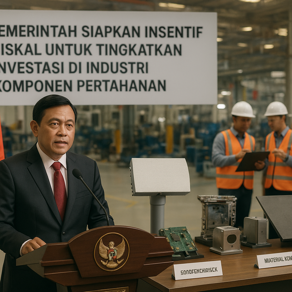 Pemerintah Siapkan Insentif Fiskal untuk Tingkatkan Investasi di Industri Komponen Pertahanan