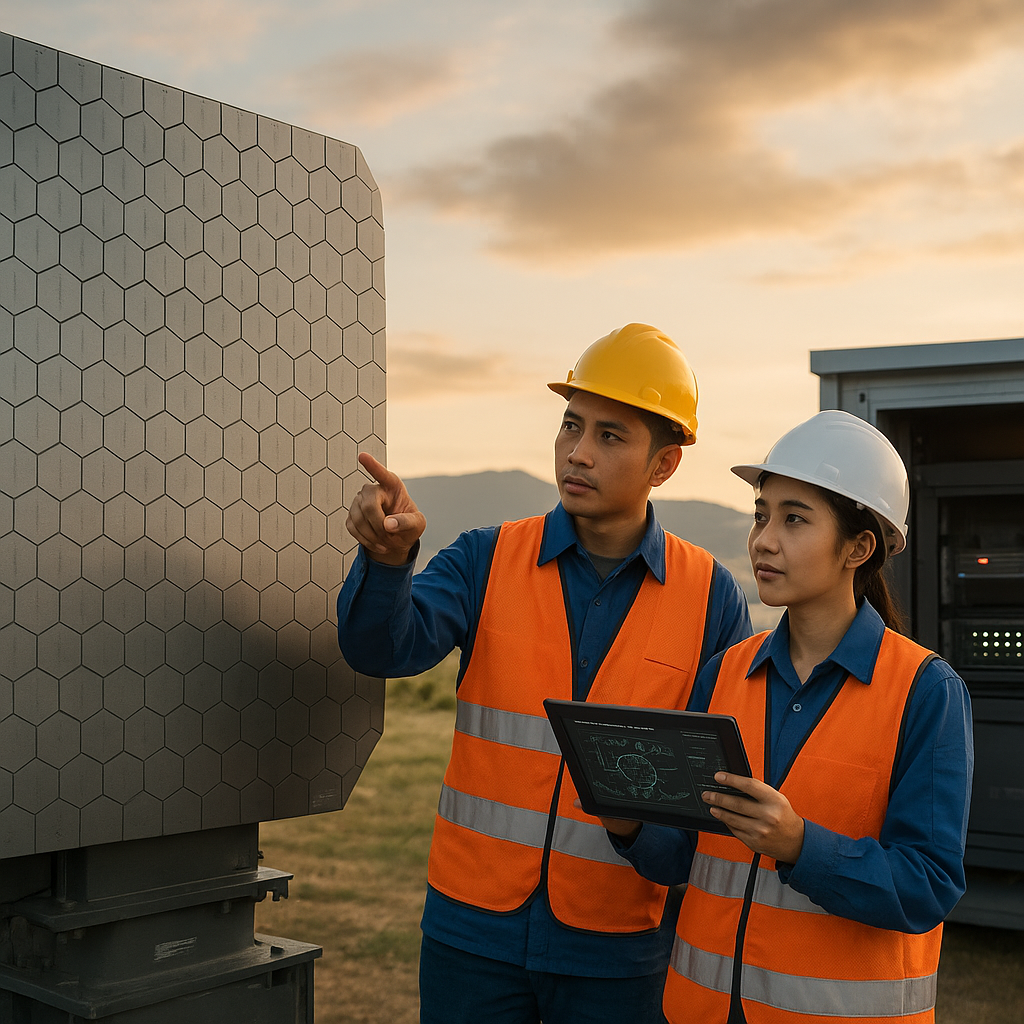 Strategi Kemandirian Industri Pertahanan: PT Len Kembangkan Sistem Radar AESA Lokal
