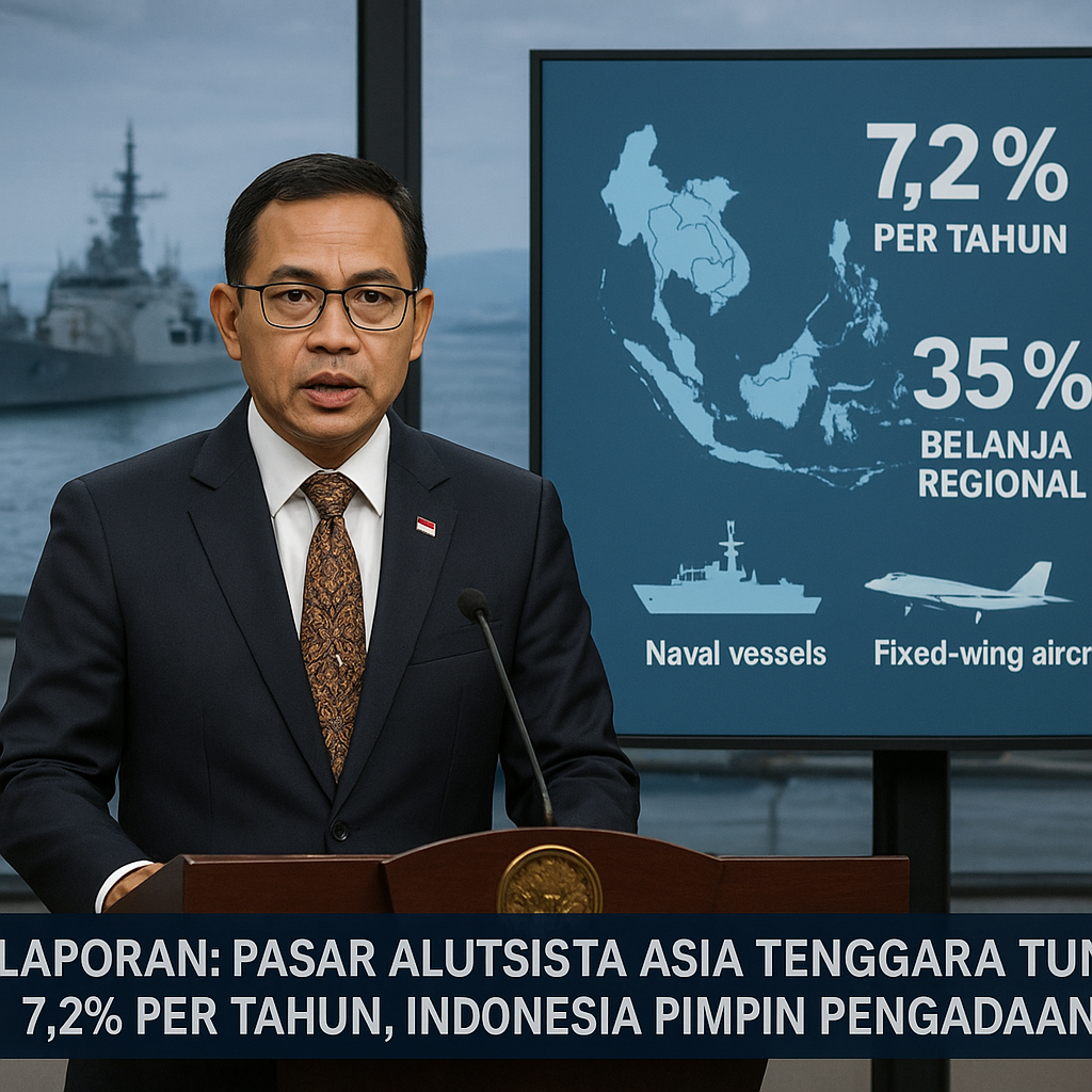 Laporan: Pasar Alutsista Asia Tenggara Tumbuh 7,2% per Tahun, Indonesia Pimpin Pengadaan