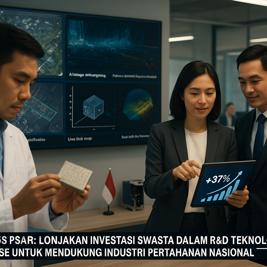 Analisis Pasar: Lonjakan Investasi Swasta dalam R&D Teknologi Dual-Use untuk Mendukung Industri Pertahanan Nasional