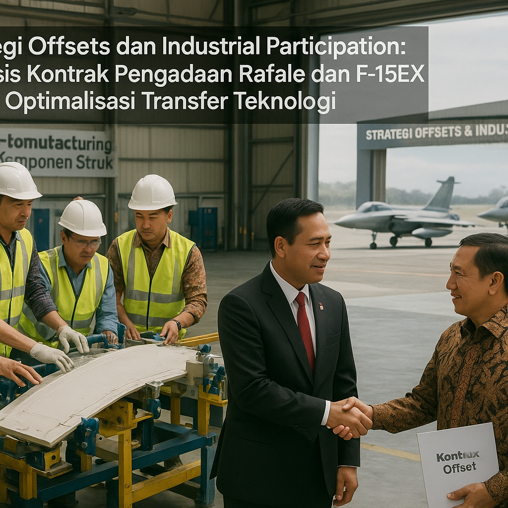 Strategi Offsets dan Industrial Participation: Analisis Kontrak Pengadaan Rafale dan F-15EX untuk Optimalisasi Transfer Teknologi