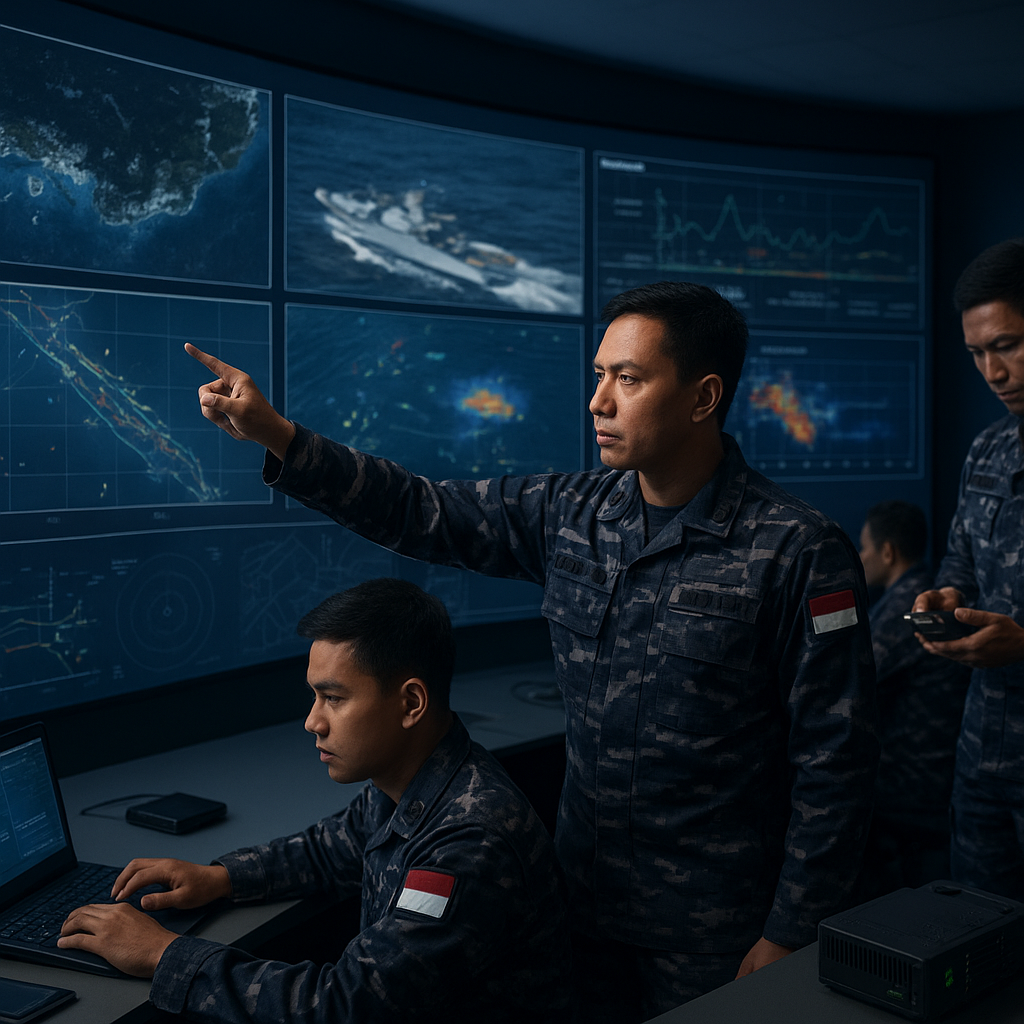 Evaluasi Kesiapan Sistem C4ISR TNI: Integrasi Data Sentinel dan Drone untuk Maritime Domain Awareness Real-Time