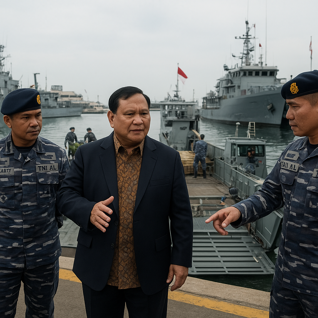 Prabowo Ingin TNI AL Perbanyak Pengadaan Kapal LCM dan LCVP