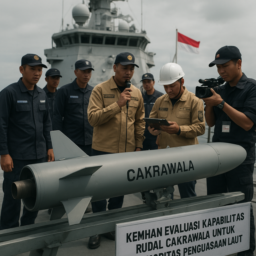 Kemhan Evaluasi Kapabilitas Rudal Cakrawala untuk Superioritas Penguasaan Laut