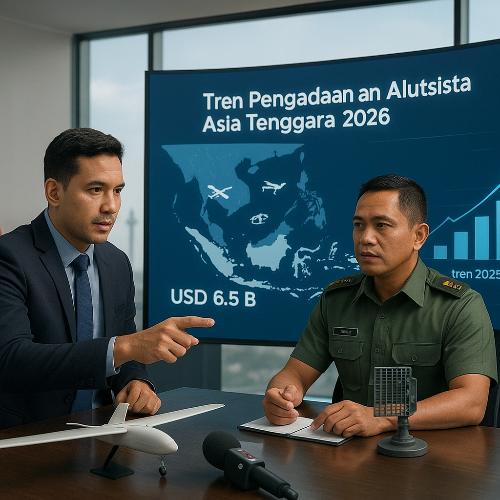 Data Intelijen Pasar: Tren Pengadaan Alutsista Asia Tenggara 2026 Didominasi Sistem Drone dan Radar