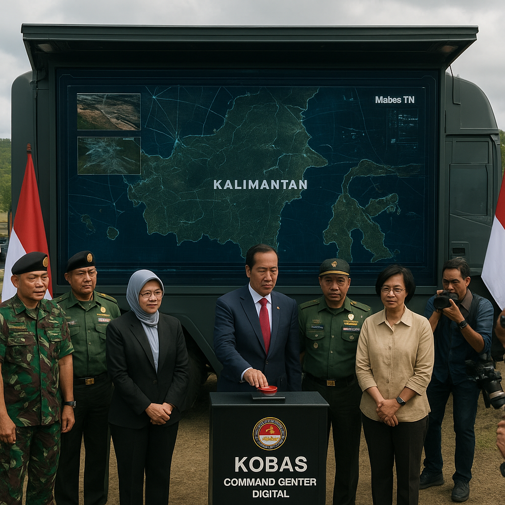 Keamanan Integrasi Sistem Komando dan Kontrol di Wilayah Perbatasan Kalimantan dengan Command Center Digital