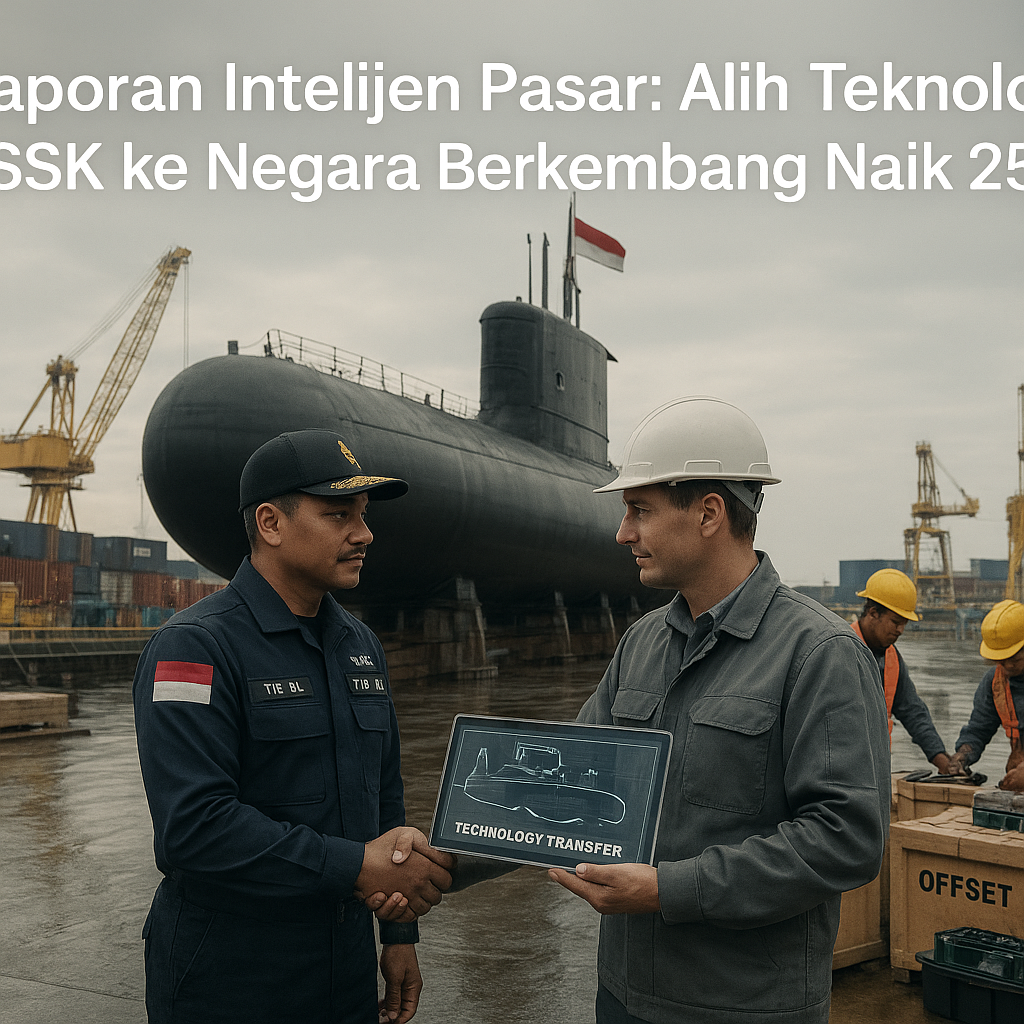 Laporan Intelijen Pasar: Tren Global Alih Teknologi Kapal Selam Konvensional ke Negara Berkembang Meningkat 25%