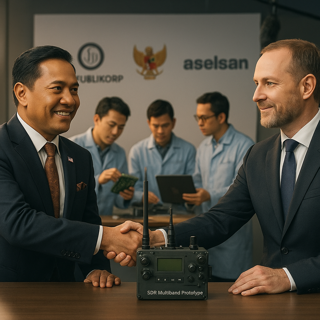 Republikorp dan Aselsan Bentuk Joint Venture untuk Produksi Sistem Komunikasi Taktis Lokal