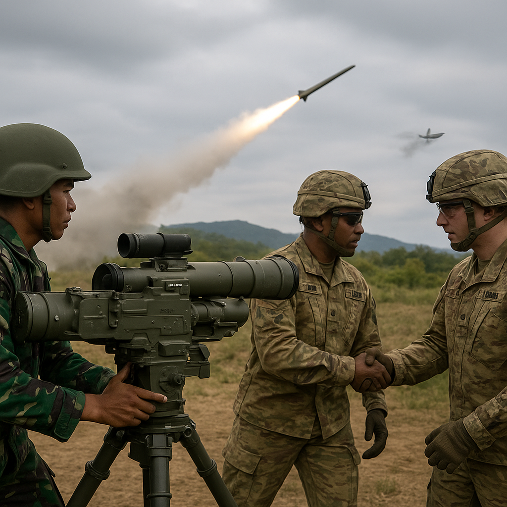 Arhanud TNI AD Laksanakan Uji Tembak Rudal Bersama US Army dalam SGS 2026