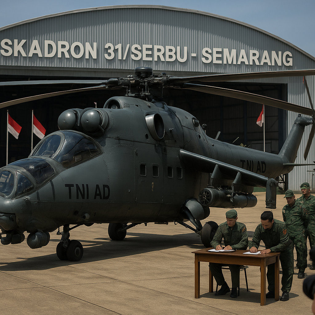 TNI AD Terima Helikopter Serbu Modern Mi-35M Buatan Rusia, Sejumlah Pembaruan Tutup Kelemahan Versi Lama