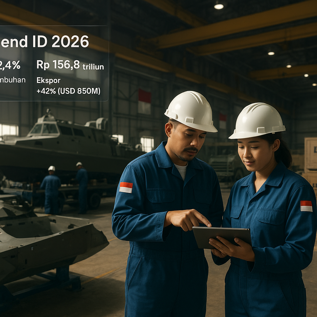 Defend ID 2026: Pertumbuhan Pasar Industri Pertahanan Nasional Capai 12.4% Didorong Program Kemandirian