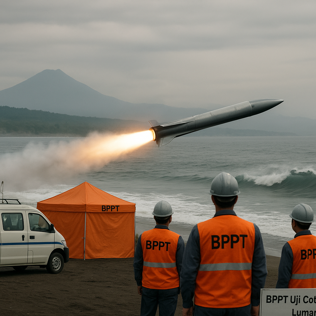 BPPT Uji Coba Rudal Anti-Kapal Baru Bertenaga Ramjet