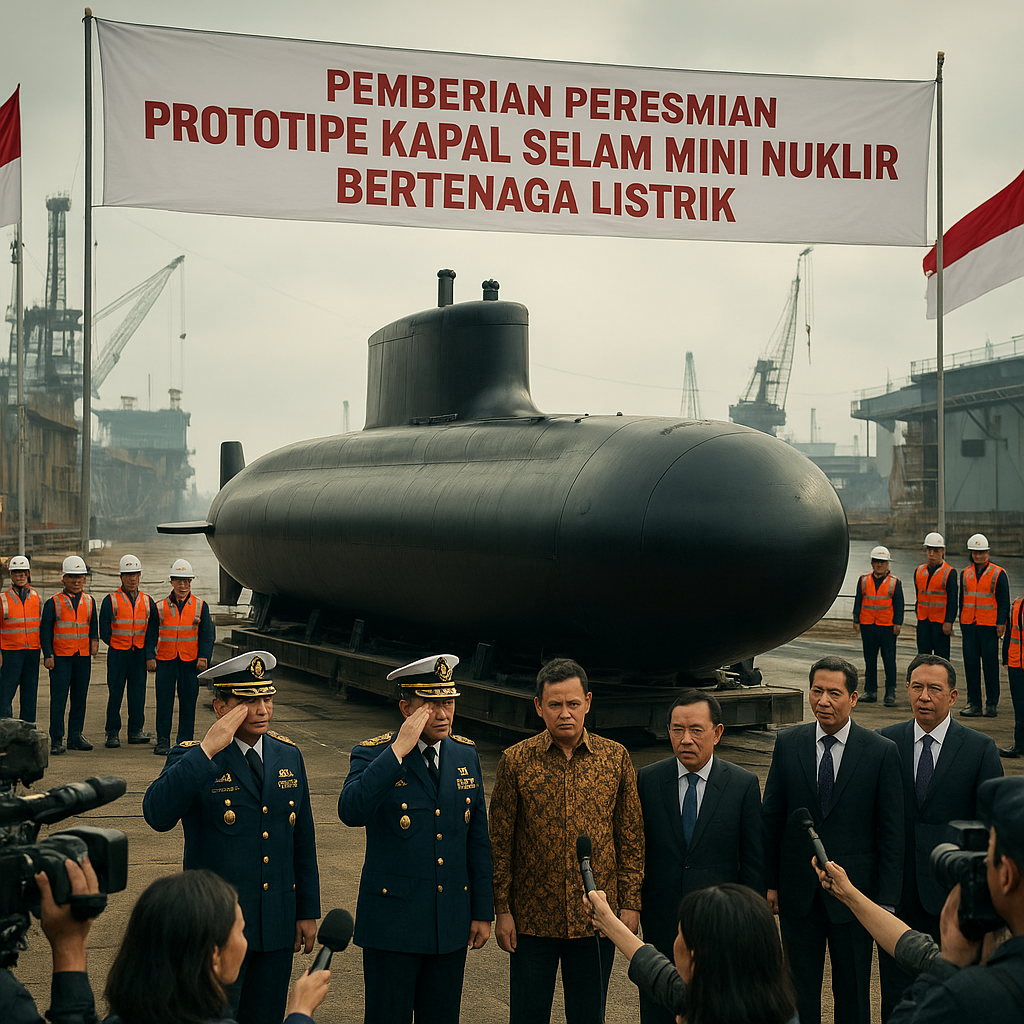 Pemerintah Alokasikan Anggaran Tambahan Rp 15 Triliun untuk Riset Kapal Selam Nuklir Mini