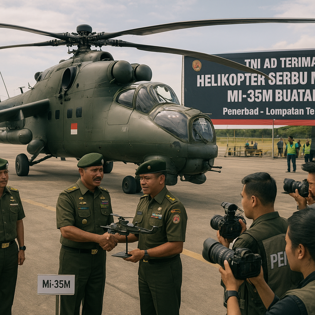 TNI AD Terima Helikopter Serbu Modern Mi-35M Buatan Rusia, Sejumlah Pembaruan Menutup Kelemahan Versi Lama