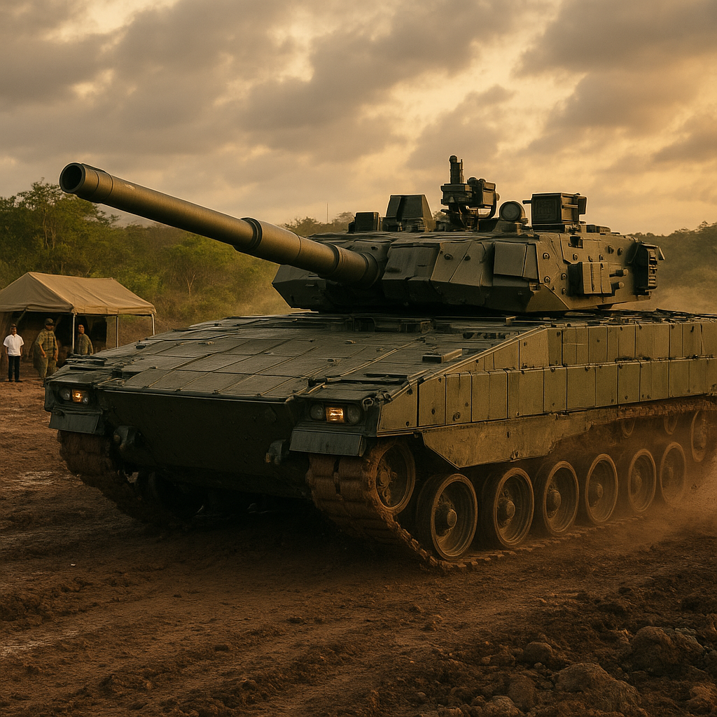PT Pindad Tuntaskan Prototipe Tank Harimau untuk Uji Kesiapan Tempur