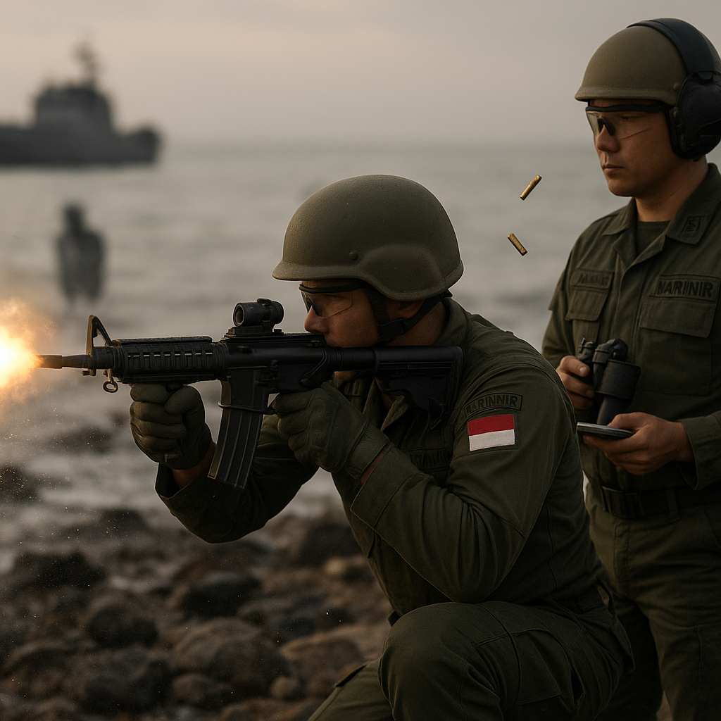 Tahan Panas dan Akurat! Inilah DSAR-15P, Calon Senapan Serbu Baru Marinir