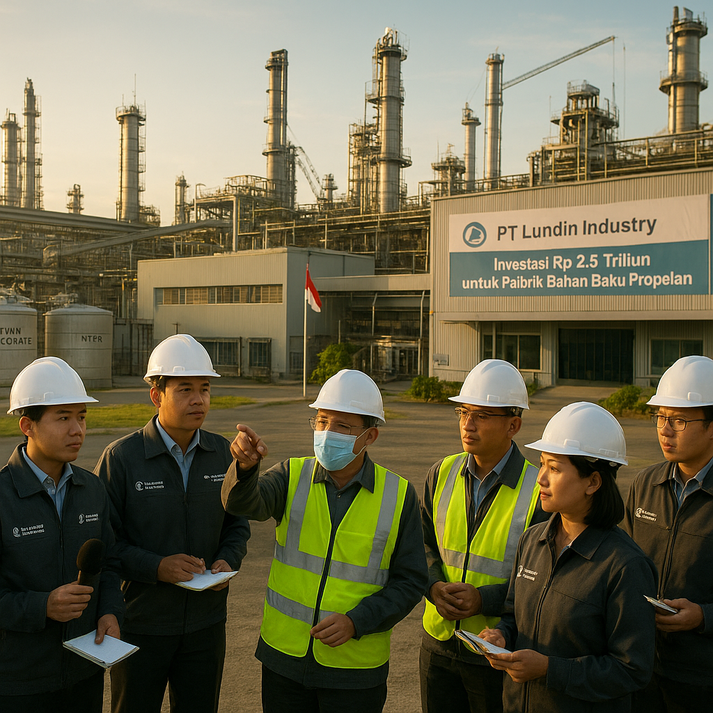 PT Lundin Industry Investasi Besar-besaran untuk Produksi Bahan Baku Propelan Rudal Dalam Negeri