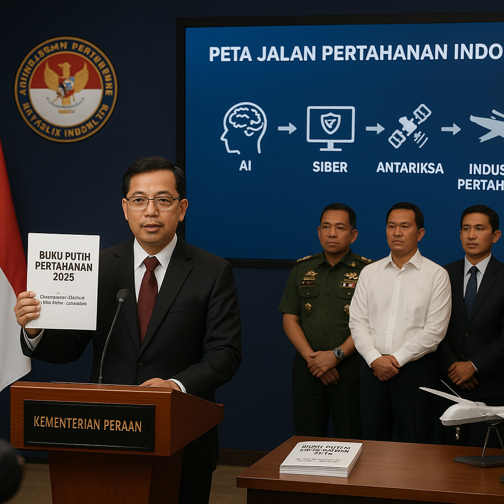 Kemenhan Rilis Buku Putih Pertahanan 2026: Fokus pada Kemandirian Industri dan Diplomasi Pertahanan