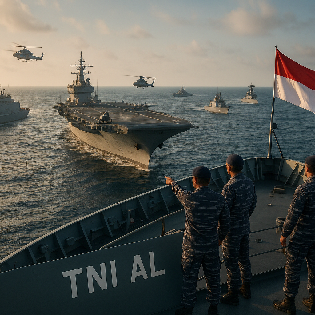 Analisis: Tantangan dan Prasyarat Pembentukan Carrier Strike Group TNI AL Pasca-Kedatangan KRI Sriwijaya