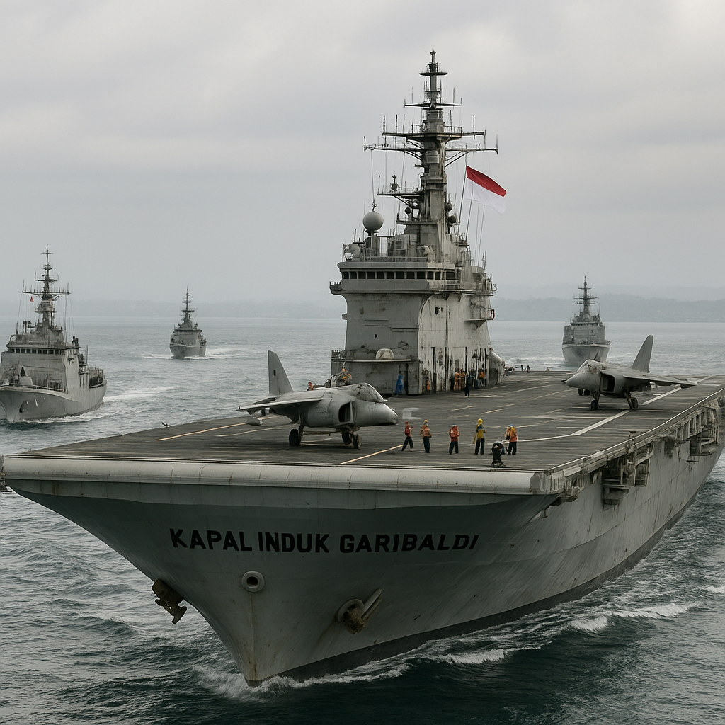 Kapal Induk Garibaldi: Analisis Kebutuhan dan Strategi Integrasi ke dalam Armada TNI AL