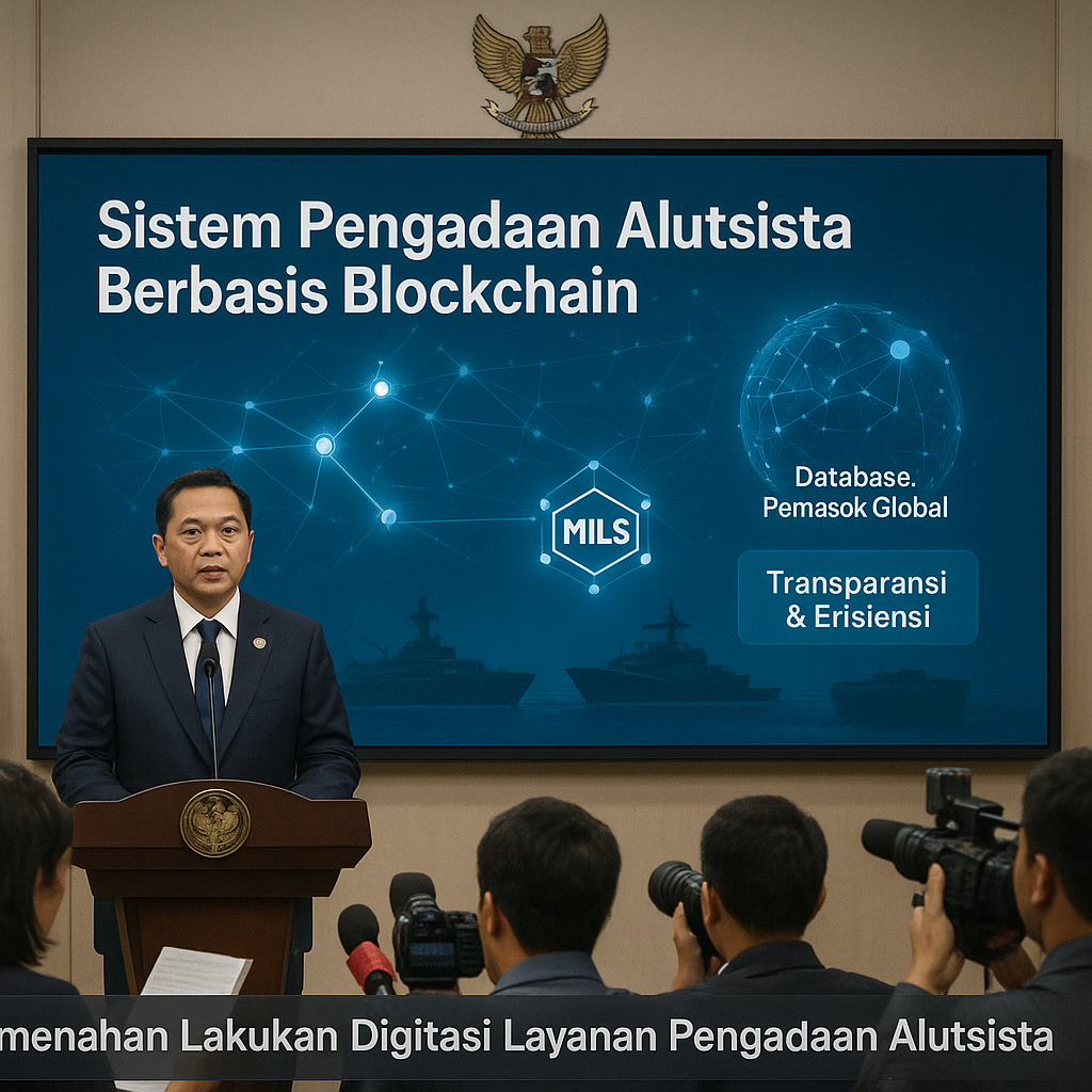 Kemenhan Lakukan Digitasi Layanan Pengadaan Alutsista