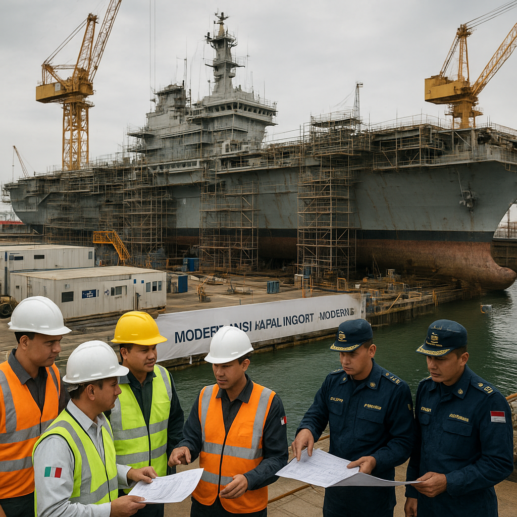 Strategi Modernisasi & Life Extension Kapal Induk ITS Giuseppe Garibaldi untuk TNI AL