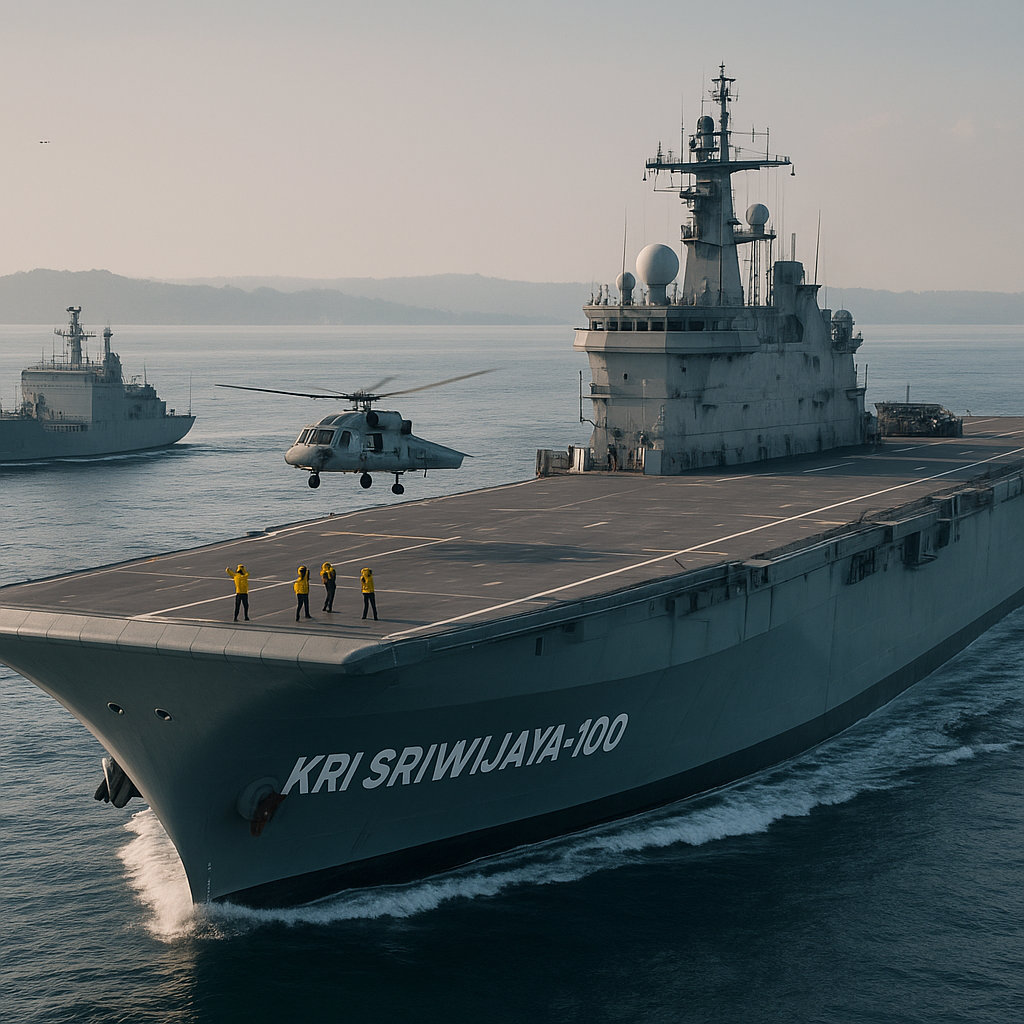KRI Sriwijaya dan Babak Baru Kekuatan Maritim Indonesia