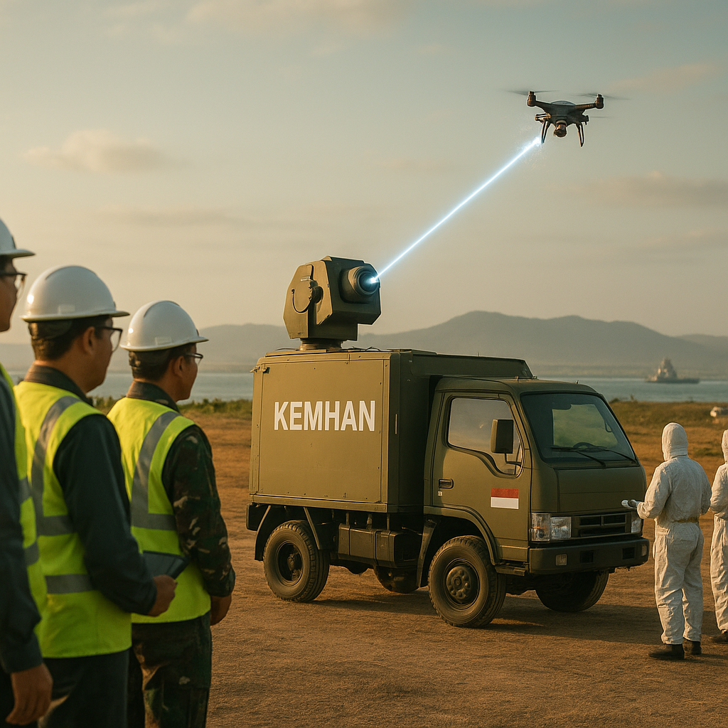Indonesia Jajaki Laser Anti-Drone sebagai Bagian Sistem C-UAS Nasional