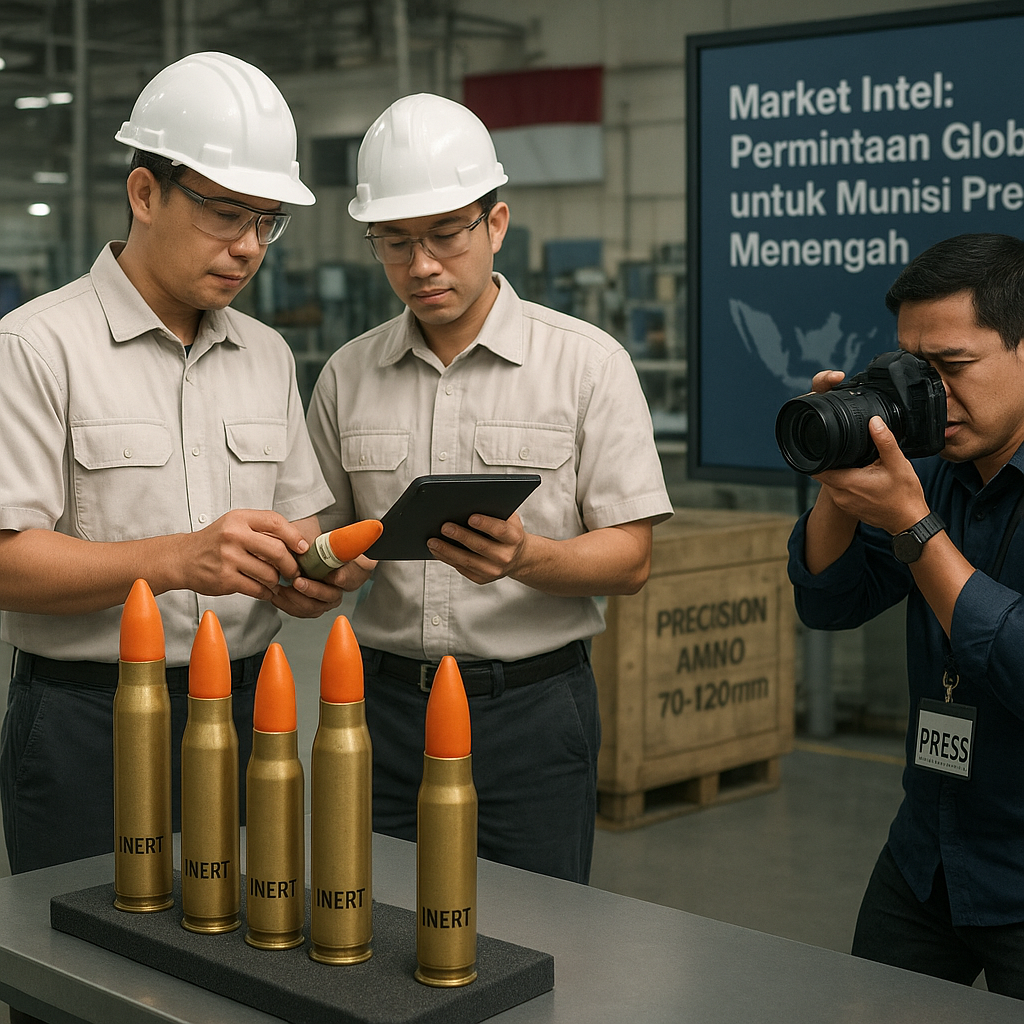 Market Intel: Permintaan Global untuk Munisi Presisi Menengah Dorong Potensi Ekspor Produk PTDI dan PT SMI