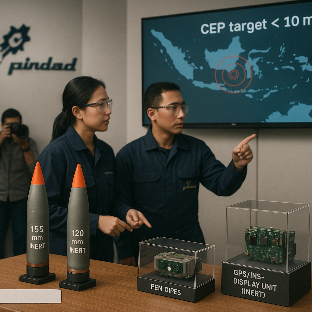 Strategi Kemandirian Industri Amunisi: PT Pindad Garap Smart Ammunition dengan Guidance Internal