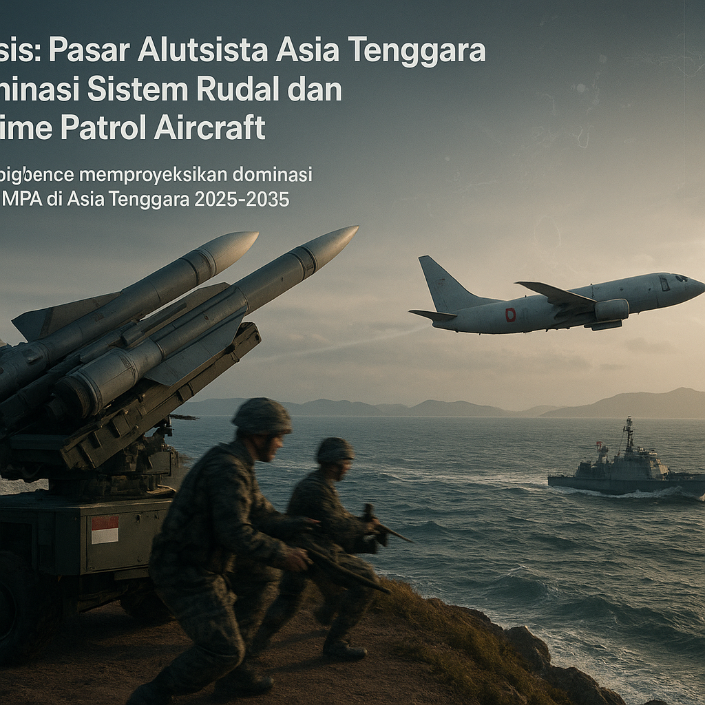 Analisis: Pasar Alutsista Asia Tenggara Didominasi Sistem Rudal dan Maritime Patrol Aircraft