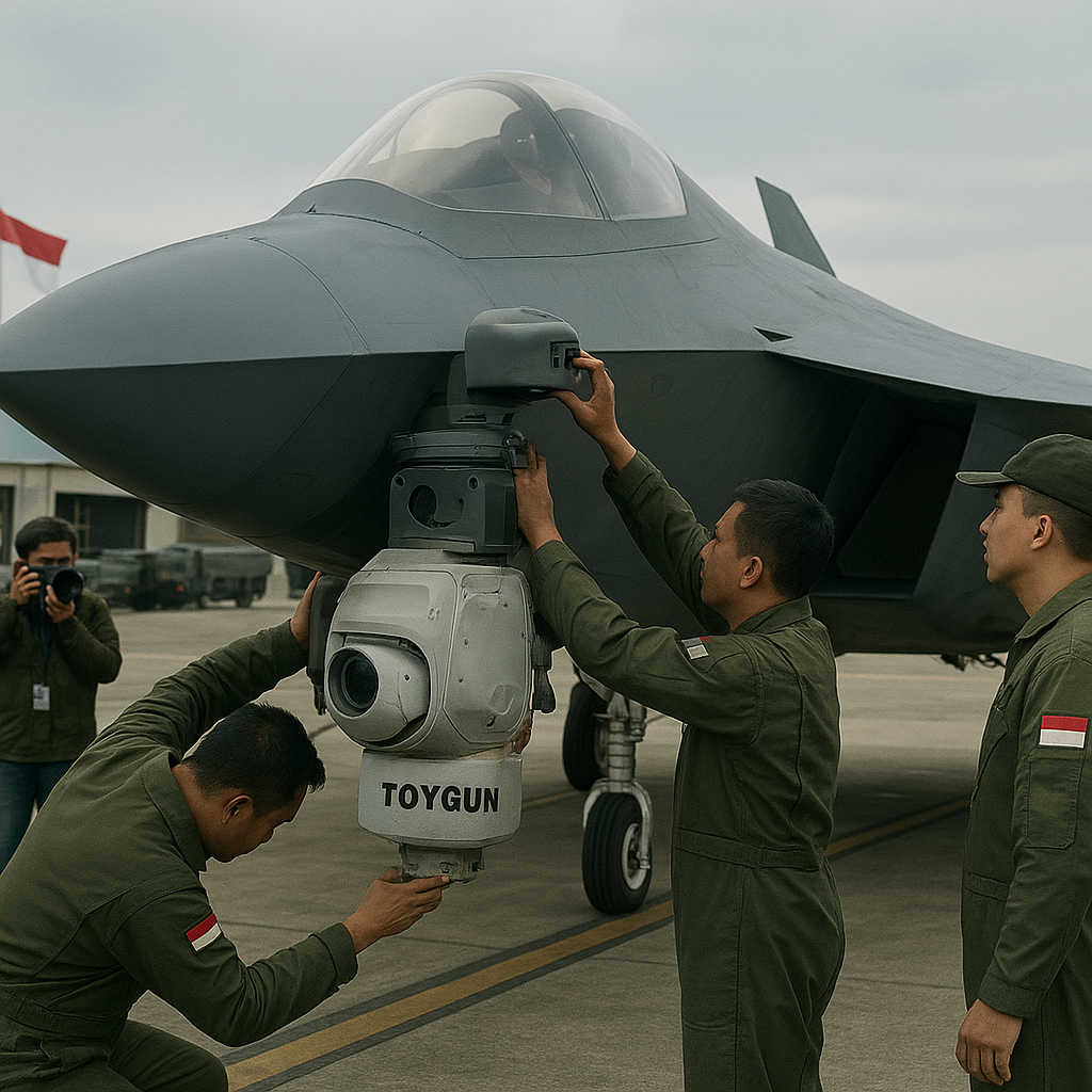 Jet Tempur KAAN Dipasang Sistem Sensor Tempur Canggih TOYGUN dan KARAT, Indonesia Berpotensi bikin Sendiri