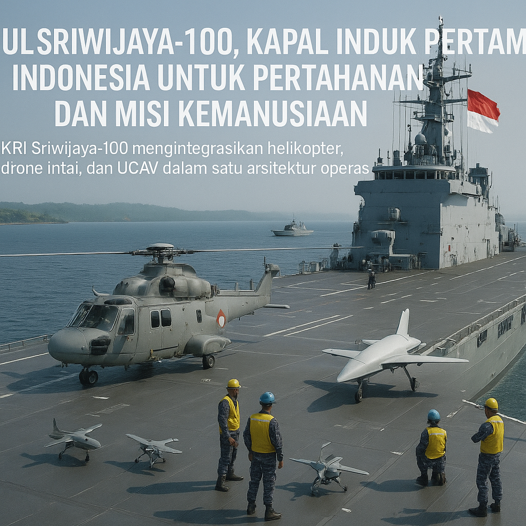 KRI Sriwijaya-100, Kapal Induk Pertama Indonesia untuk Pertahanan dan Misi Kemanusiaan