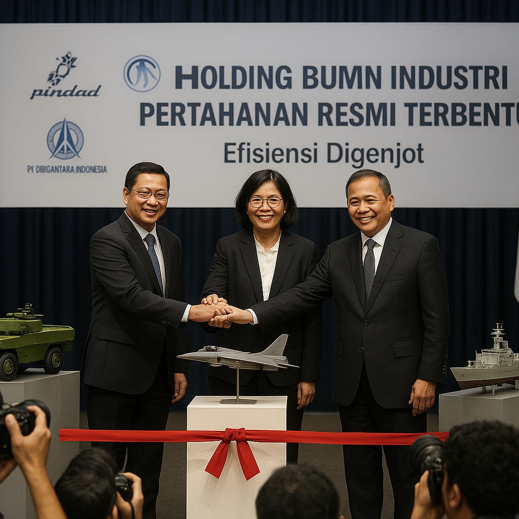 Holding BUMN Industri Pertahanan Resmi Terbentuk, Efisiensi Digenjot
