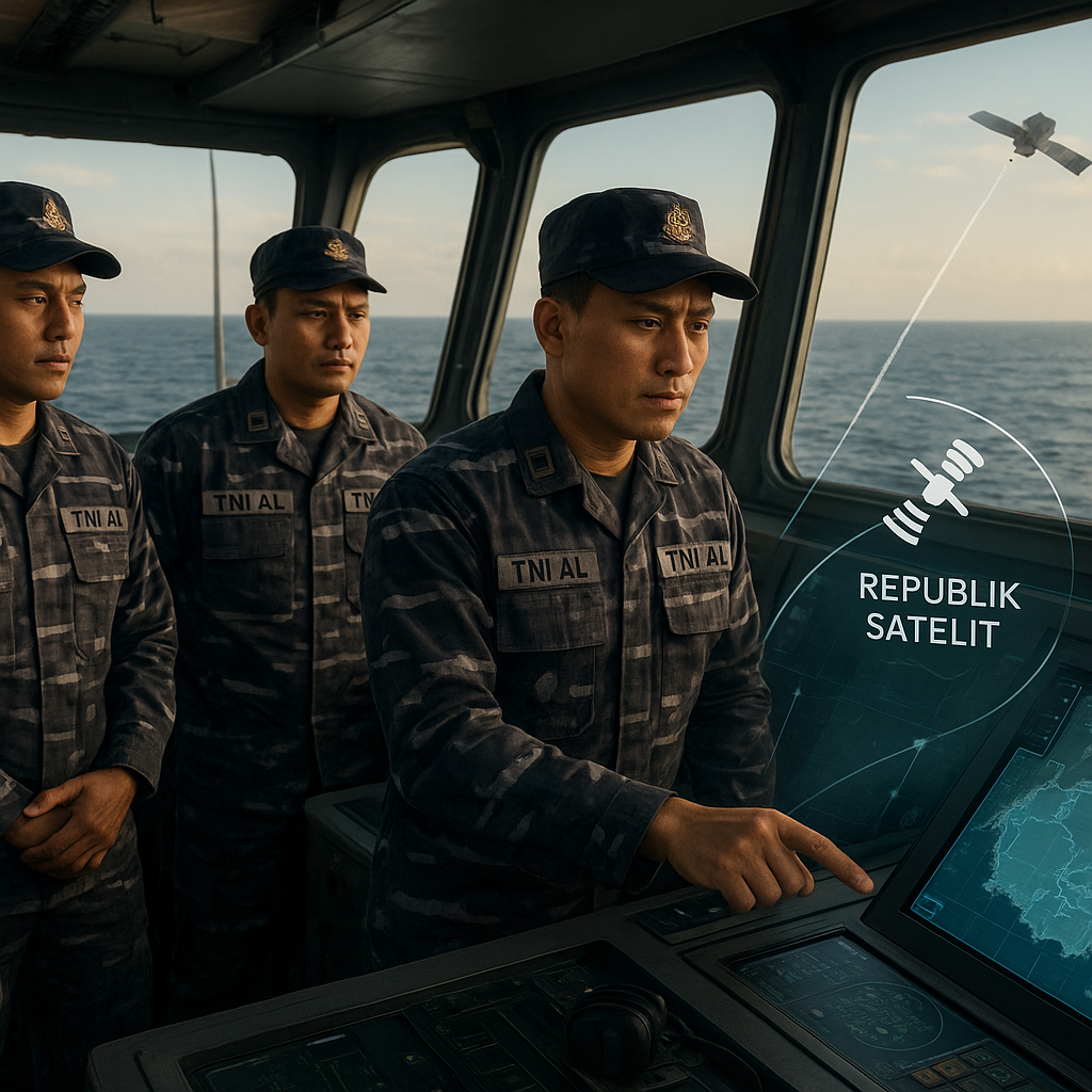 Integrasi Sistem Komando dan Kontrol TNI AL dengan Satelit Republik Satelit - Tahap Awal Mulai Uji