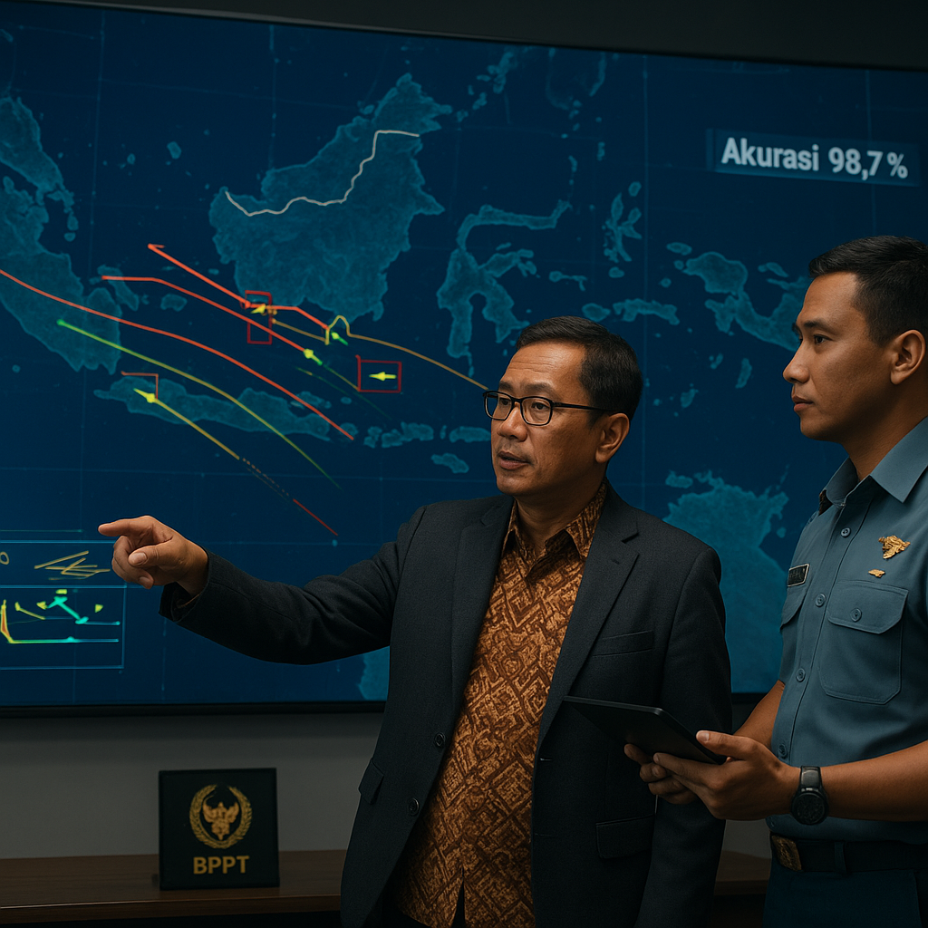 Integrasi Radar Nasional: BPPT Kembangkan Sistem Pengawasan Udara Berbasis AI untuk Kohanudnas