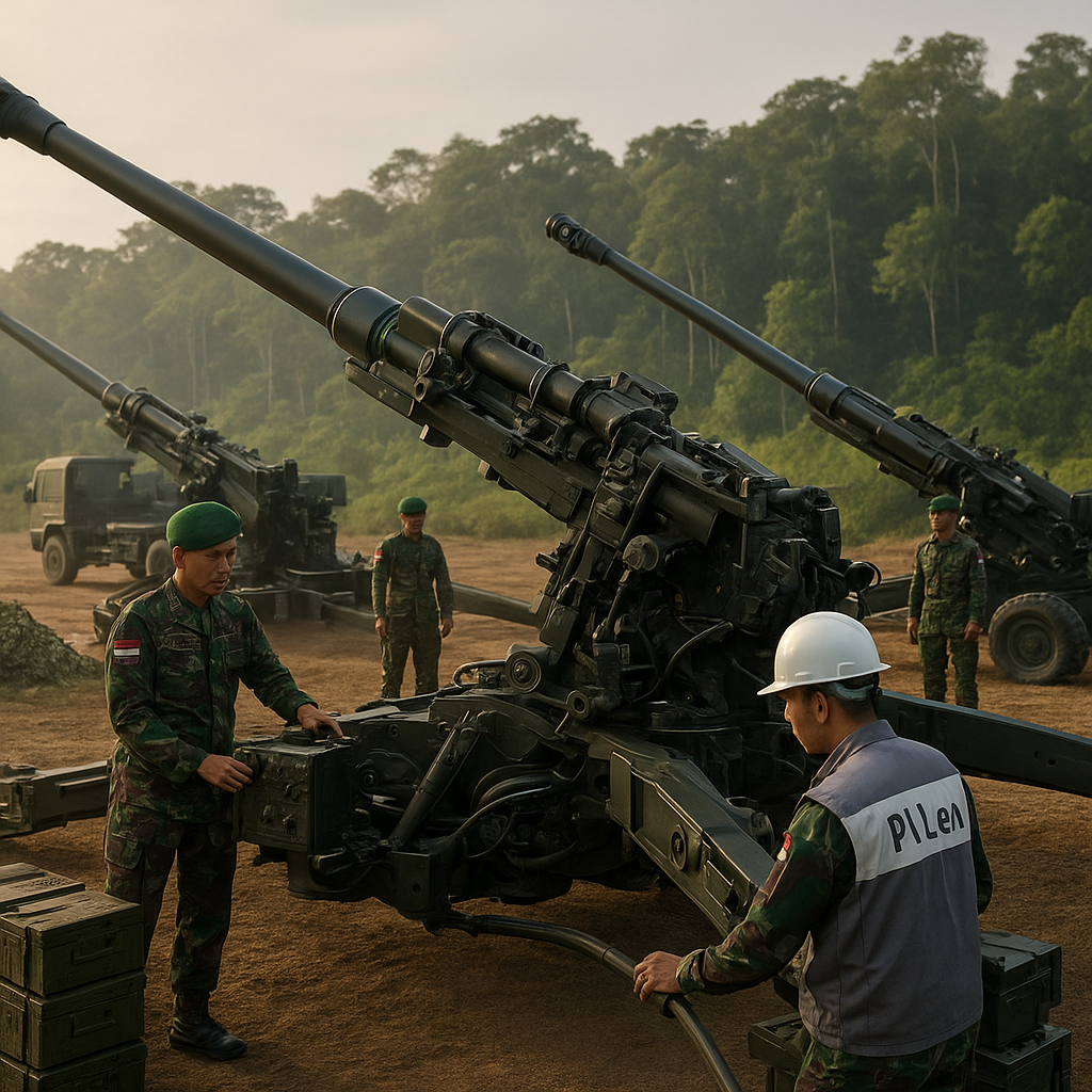 Optimalisasi Kebutuhan: TNI AD Segera Operasionalkan 24 Unit Howitzer Caesar Buatan Nexter dengan Kustomisasi Lokal