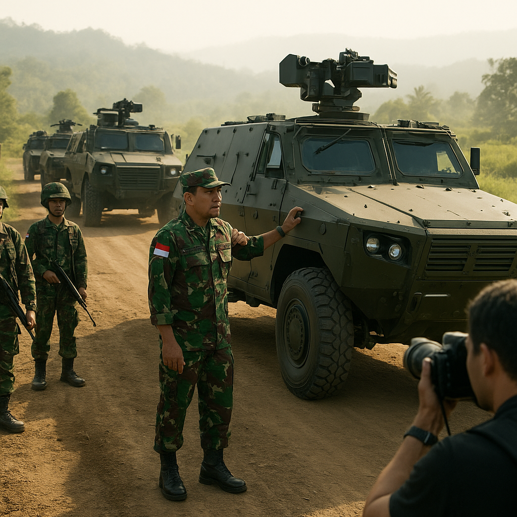 TNI AD Optimalkan Kebutuhan Kendaraan Taktis Lapis Baja untuk Batalyon Mekanis di Perbatasan