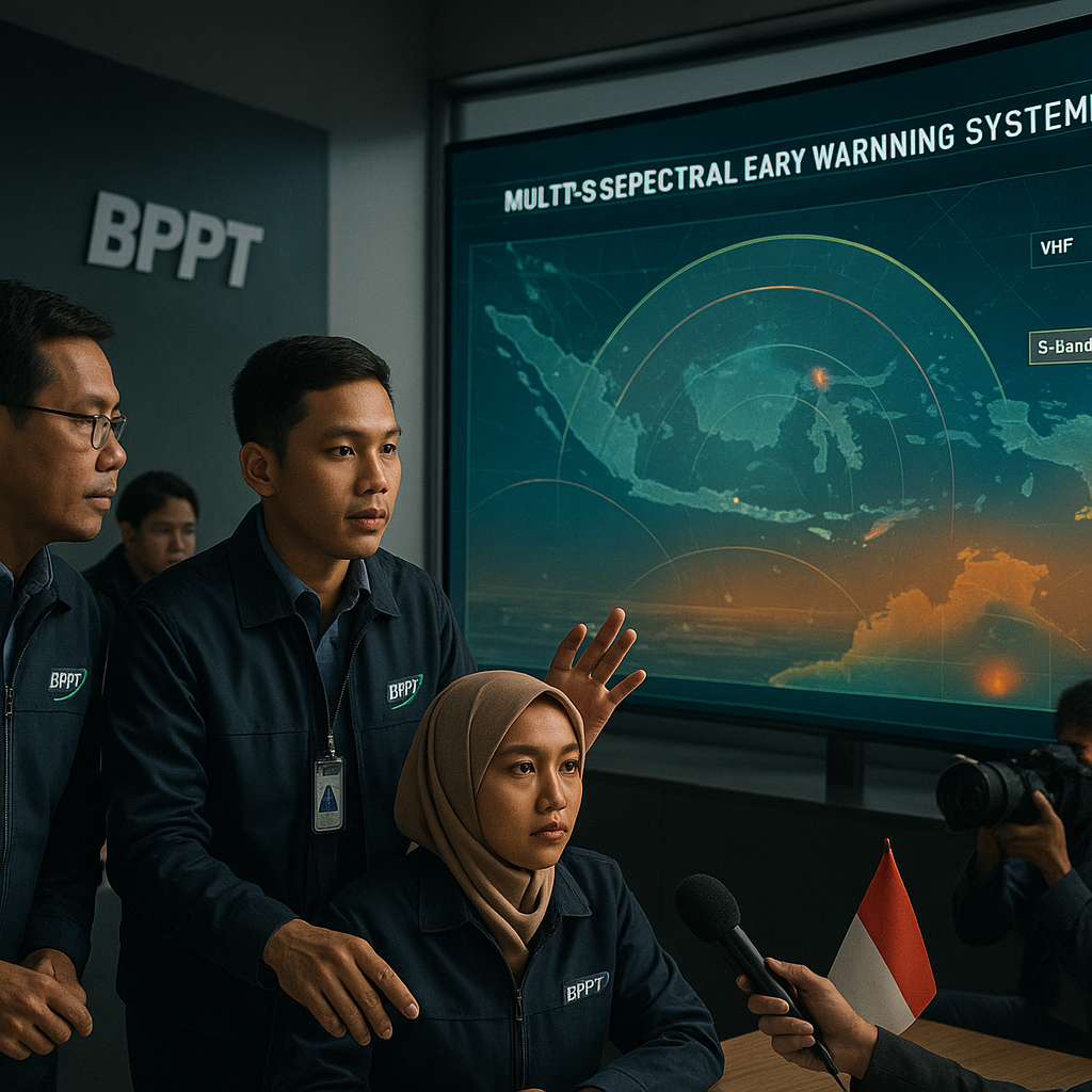 BPPT Kembangkan Sistem Sensor Peringatan Dini Multi-Spektral untuk Pertahanan Udara